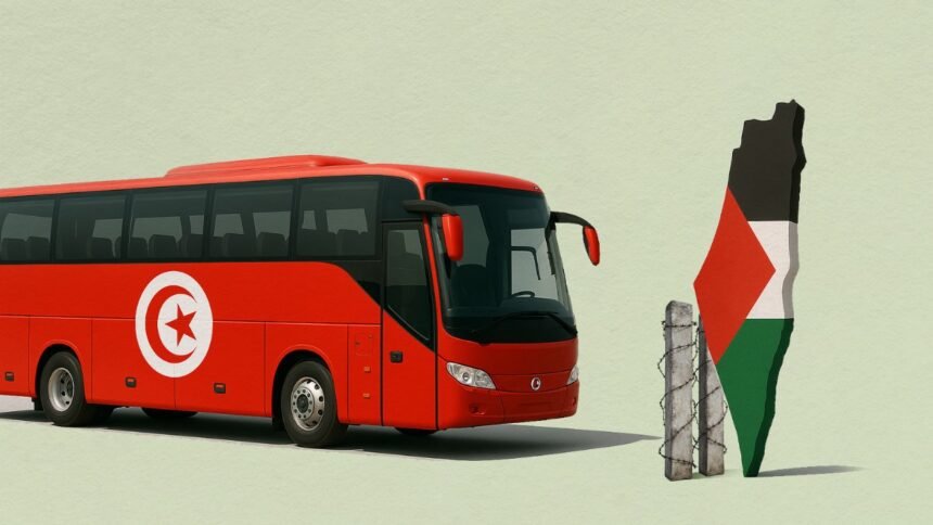 Rolling Hope Tunisian Convoy Embarks on Overland Mission to Gaza - Africalix Rolling Hope Tunisian Convoy Embarks on Overland Mission to Gaza