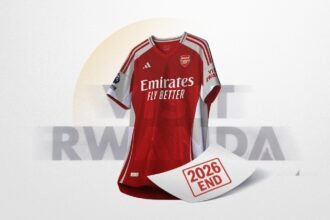 Arsenal, Visit Rwanda Partnership to Conclude in June 2026