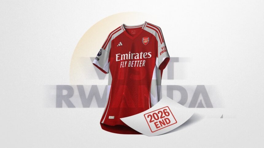 Arsenal, Visit Rwanda Partnership to Conclude in June 2026