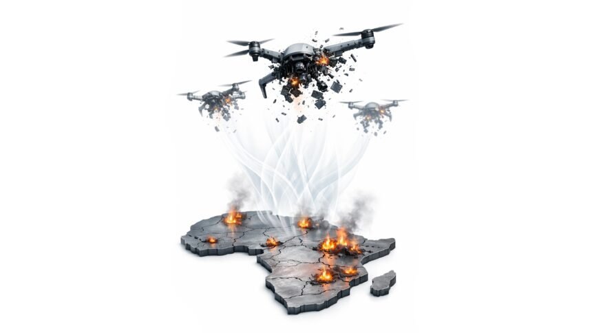 ISWAPs Armed Drones Mark a Dangerous Shift in Nigeria - Africalix ISWAP’s Armed Drones Mark a Dangerous Shift in Nigeria