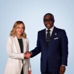 Italian Mattei Plan university partnership in Sidi-Bel-Abbès, Algeria, where the Enrico Mattei Center for Agricultural Technologies trains African students in precision agriculture, AI, and green computing