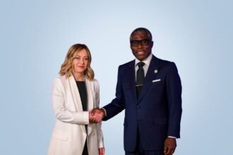 Italian Mattei Plan university partnership in Sidi-Bel-Abbès, Algeria, where the Enrico Mattei Center for Agricultural Technologies trains African students in precision agriculture, AI, and green computing
