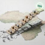 Illustration of global ESG and SDG frameworks flowing into local community projects, symbolizing STEP’s role in turning international sustainability standards into on‑the‑ground action.