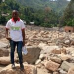 Jean-Paul Bya’Undaombe Longye, Congolese climate activist and negotiator, representing the Democratic Republic of the Congo at a UN climate conference