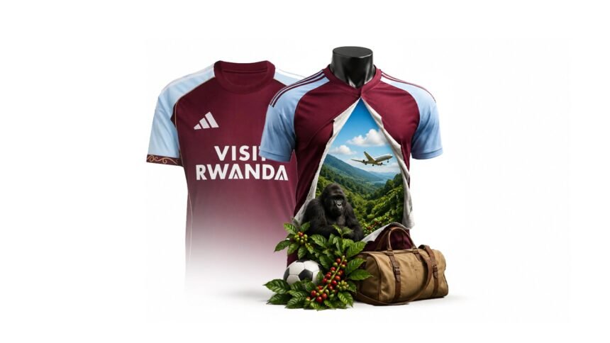 Aston Villa Names Visit Rwanda As Front-Of-Shirt Sponsor In New Global Partnership