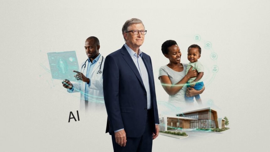 Bill Gates in Rwanda to Assess Advances in Health, AI, and Digital Systems