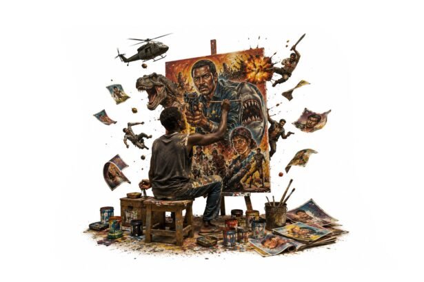 Brushstrokes of Invention: Ghana's Hand-Painted Cinema and the Art of Reclaiming Narrative