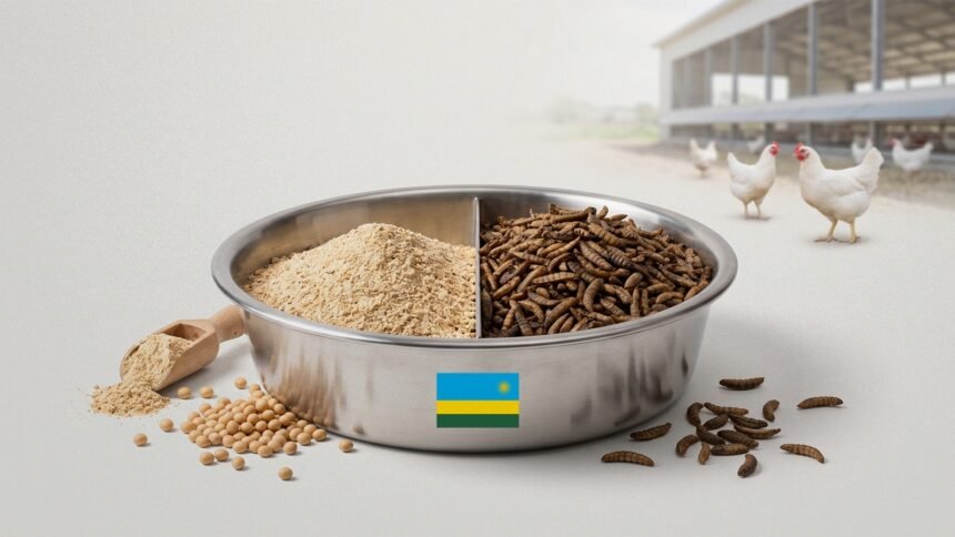 Inside Rwanda’s push to double black soldier fly feed production and cut livestock costs