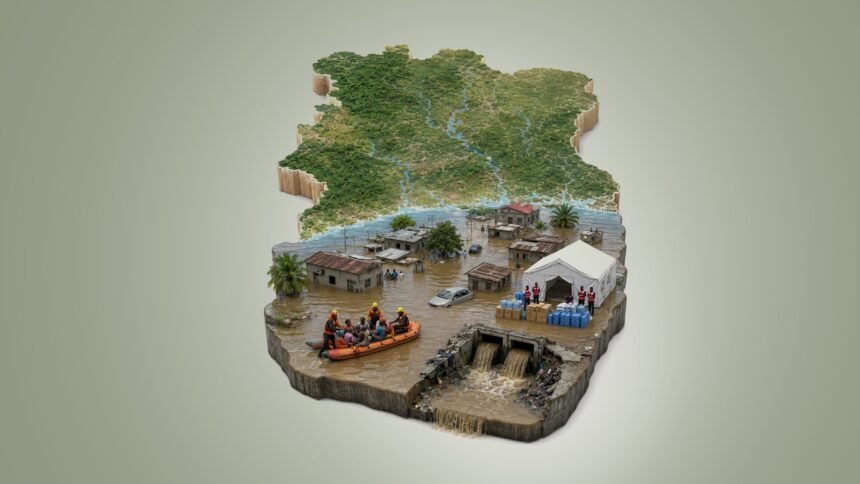 Submerged Terraces: Ivory Coast’s Floods
