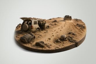Bones in the Sand: Libya's Desert Migration Route and the Architecture of Abandonment