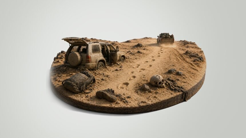 Bones in the Sand: Libya's Desert Migration Route and the Architecture of Abandonment
