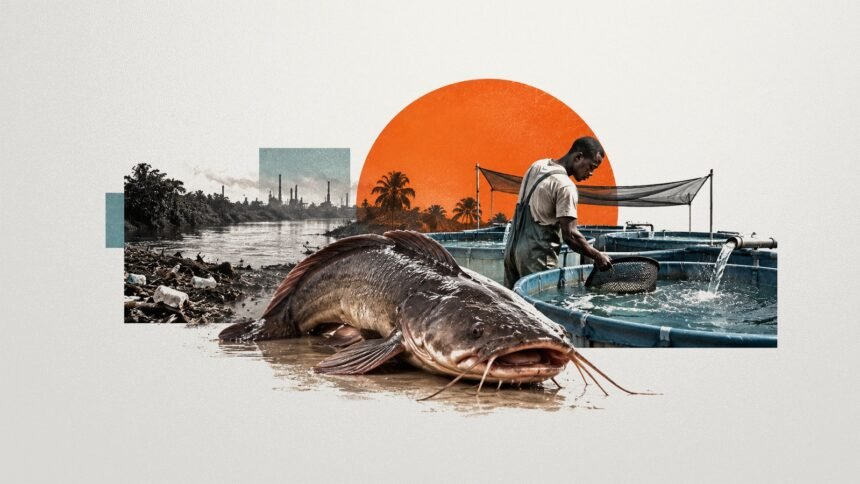 A 7,000-Franc Catfish: Pointe-Noire's Fish Farmers Move into Tanks as Polluted Rivers Come Up Short