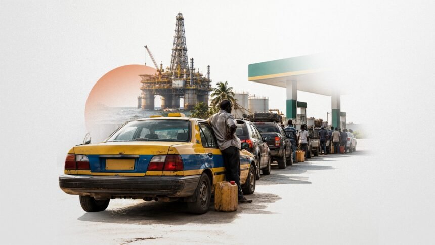 Crude Rich, Diesel Poor: Gabon's Fuel Queues and the Asymmetric Architecture of Petroleum Dependence