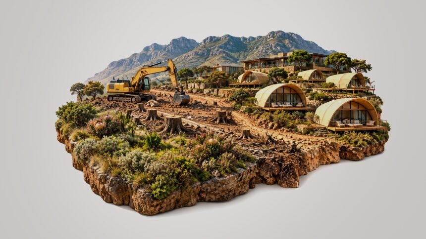 Glamping Pods on Cleared Renosterveld: A Cape Winelands Safari Lodge Pleads Guilty and Is Fined R15 Million