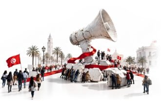 Habib Bourguiba Avenue Fills Up: Tunisia's Labor Union Puts Saied's Divided Critics in One March