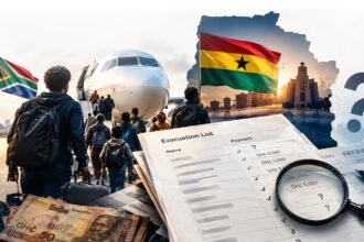 Questions Over Unsigned Payments: Ghana's GH¢49.72 Million Evacuation from South Africa Draws Calls for an Audit