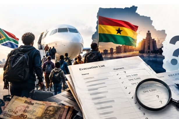 Questions Over Unsigned Payments: Ghana's GH¢49.72 Million Evacuation from South Africa Draws Calls for an Audit
