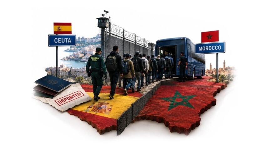 Sixteen Sent Back Across the Border: Spain's First Ceuta Deportations Since July Hand Rejected Asylum Seekers to Morocco