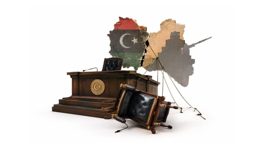 The Speaker Falls: Libya's Eastern Parliament and the Asymmetric Architecture of Divided Authority