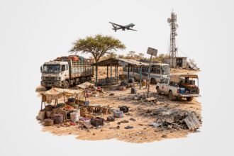 Two Strikes, Ten Minutes Apart: A Drone Attack on al-Dibab's Truck Stop Leaves 80 Dead in West Kordofan