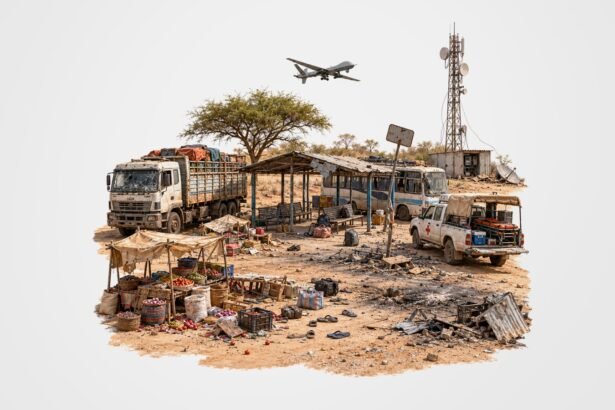Two Strikes, Ten Minutes Apart: A Drone Attack on al-Dibab's Truck Stop Leaves 80 Dead in West Kordofan